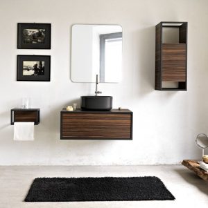 Шафка під умивальник FRAME Macassar Scarabeo