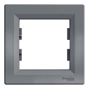 Рамка 1-місна Сталь ASFORA (EPH5800162), Schneider Electric