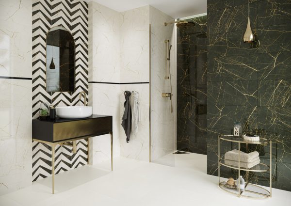 Плитка стінова Fancy White STR 300x600x9 Paradyz - Зображення 2