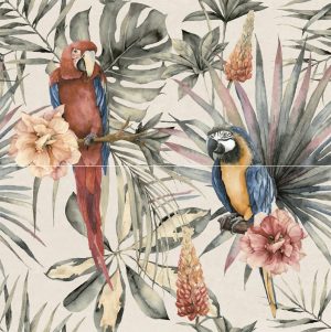 Декор Uniwersalny Panel Happiness 2 шт 300x600x9 Paradyz