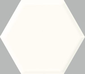 Декор Uniwersalny Heksagon White STR 171x198x9 Paradyz