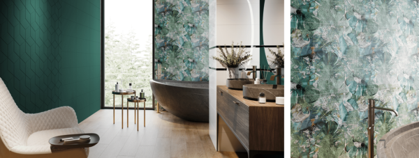 Декор Botanica 3-елементний RECT 750x750x9 Ceramika Color - Зображення 3