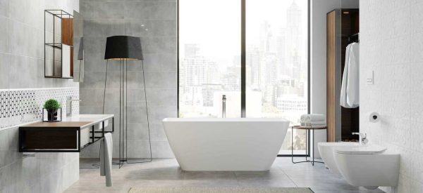 Плитка стінова Cesaria Dark RECT 250x750x9 Ceramika Color - Зображення 2