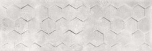 Плитка стінова Next Grey Hexagon RECT 250x750x9 Ceramika Color