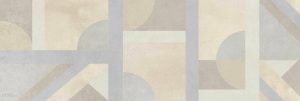 Плитка стінова Rebeca Cream Geo RECT 250x750x9 Ceramika Color
