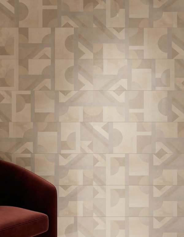Плитка стінова Rebeca Cream Geo RECT 250x750x9 Ceramika Color - Зображення 2