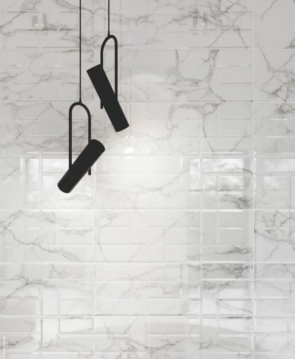 Плитка стінова Royal Grey Art RECT 250x750x9 Ceramika Color - Зображення 2