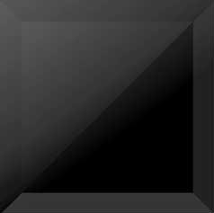 Декор Crystal Black Glass 150x150 Ceramika Color