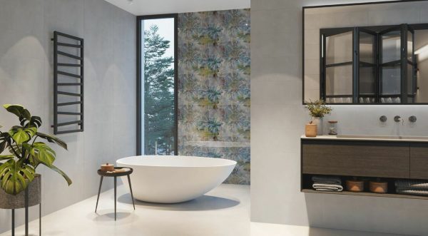 Плитка стінова Santi White RECT 250x750x9 Ceramika Color - Зображення 3