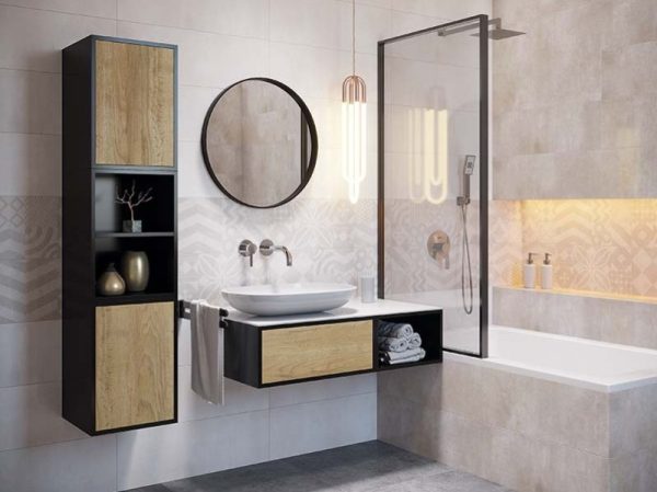Декор Portobello Grey RECT 250x750x9 Ceramika Color - Зображення 2