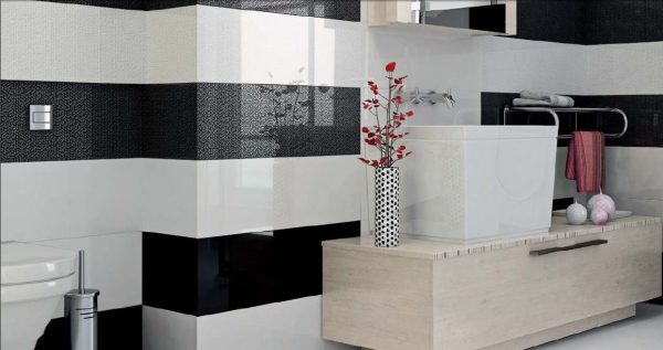 Плитка стінова CCR37-1 Black 250x750x9 Ceramika Color - Зображення 3