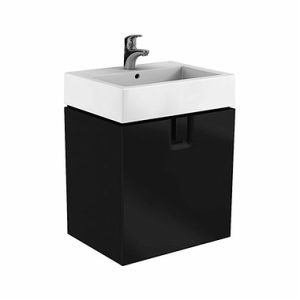 Шафка під умивальник TWINS 60 ЧОРНИЙ МАТОВИЙ (89500000) KOLO