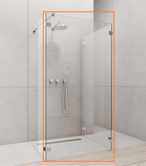 Фронтальна стінка Euphoria Walk-in IV W4 130 RADAWAY