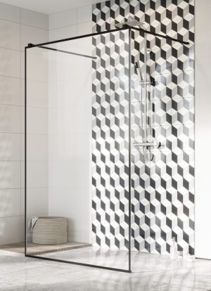Душова стінка Modo New Black I 160 Frame RADAWAY