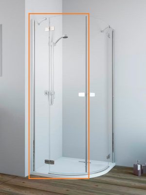 Душова кабіна (половина) Fuenta New PDD 100 L RADAWAY