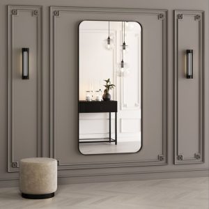 Дзеркало BRITANNIC BLACK IRON MIRROR 900х700 StudioGlass