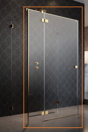 Душові двері Essenza Pro Gold KDJ+S 90 ліві, RADAWAY