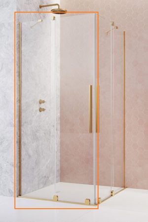 Душова кабіна (половина) Furo Gold KDD 110 L RADAWAY