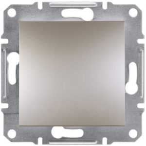 Вимикач 1-клавішний Бронза ASFORA (EPH0100169), Schneider Electric