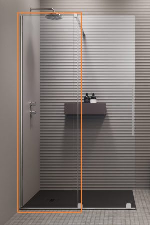 Бокова стінка Furo Walk-in 694 RADAWAY