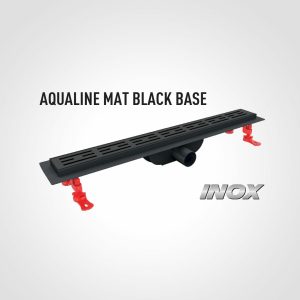 Душовий канал 60 см Aqualine Base Matt Black VLD-600420 Valtemo