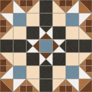 Плитка керамогранітна Dorset Marron 316x316x9 Vives