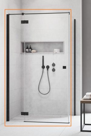 Душові двері Essenza New Black KDJ 110 ліві, RADAWAY