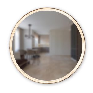 Дзеркало Solar Eclipse 80 Natural Walnut Luxury Wood