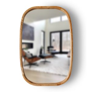 Дзеркало New Art Slim 500x800 Natural Dark Luxury Wood