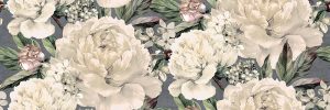 Плитка стінова Gracia Grey Flower SAT 200x600x8,5 Cersanit