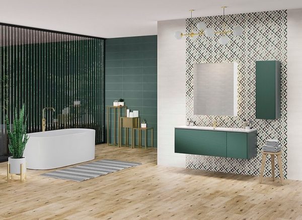 Плитка стінова Gracia White SAT 200x600x8,5 Cersanit - Зображення 3