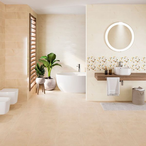 Плитка стінова Naomi Ivory GLOSSY STR 200x600x8,5 Cersanit - Зображення 2