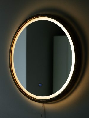 Дзеркало Perfection Slim LED D550 Natural Dark Luxury Wood