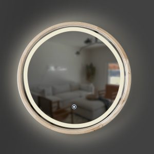 Дзеркало Perfection Slim LED D650 White Luxury Wood