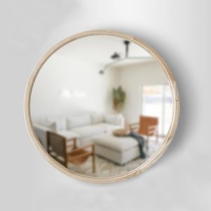 Дзеркало Perfection Slim D800 White Luxury Wood