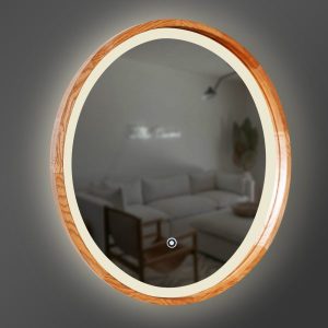 Дзеркало Perfection Slim LED D650 Mahogany Luxury Wood