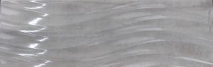 Плитка стінова Harmony Grey Wave RECT 250x750 Ceramika Color