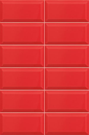 Плитка стінова Bissel Rojo 100x200 Mainzu