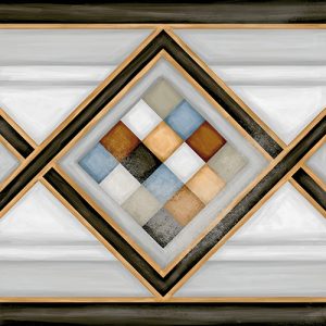 Плитка керамогранітна Pombo-2 Multicolor декор 200x200x8 Vives