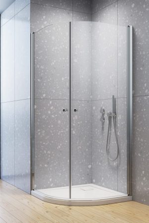 Душова кабіна напівкругла Eos PDD I 90x90 RADAWAY