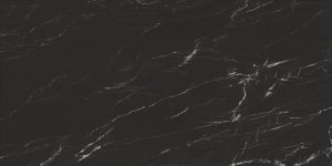 Плитка керамогранітна 087129 Marmi Nero Belvedere POL RECT 600x1200x10 La Fabbrica