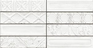 Декор R12C Eden Tin Bianco 70x280x9 Ragno