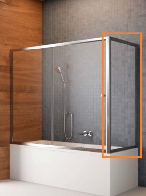 Стінка для ванни Vesta S 75 204075-06 RADAWAY