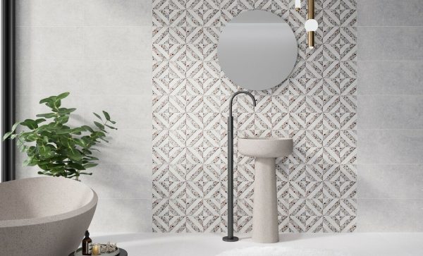 Плитка стінова Dominika Light Grey SAT 297x600x9 Cersanit - Зображення 2