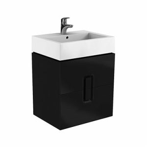 Шафка під умивальник TWINS 60 ЧОРНИЙ МАТОВИЙ (89494000) KOLO