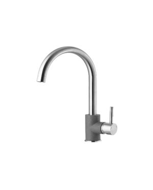 Змішувач для кухні LISA (BW7002F9-S - 2.325.393.50) хром-сірий 50, Axis Group