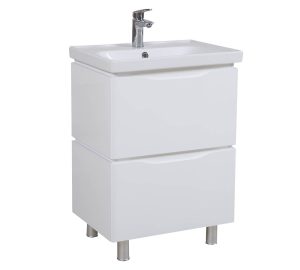 Шафка з умивальником Венеція Біла Frame 60, Аква Родос