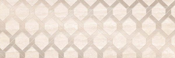 Декор SALOMEA CREAM GEO DEKOR 250x750 Ceramika Color