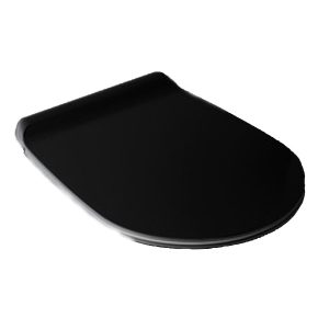 Кришка для унітаза Vignoni soft-close (VI004) Black, SIMAS