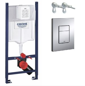 Інсталяція для унітаза 3 в 1 Rapid SL (UA388L400WG) Grohe